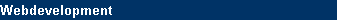 Webdevelopment